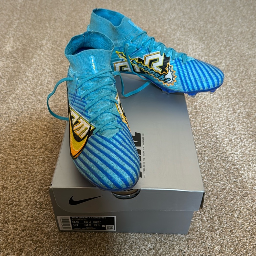 Nike Zoom Superfly 9 Elite Kylian Mbappe FG Cleats